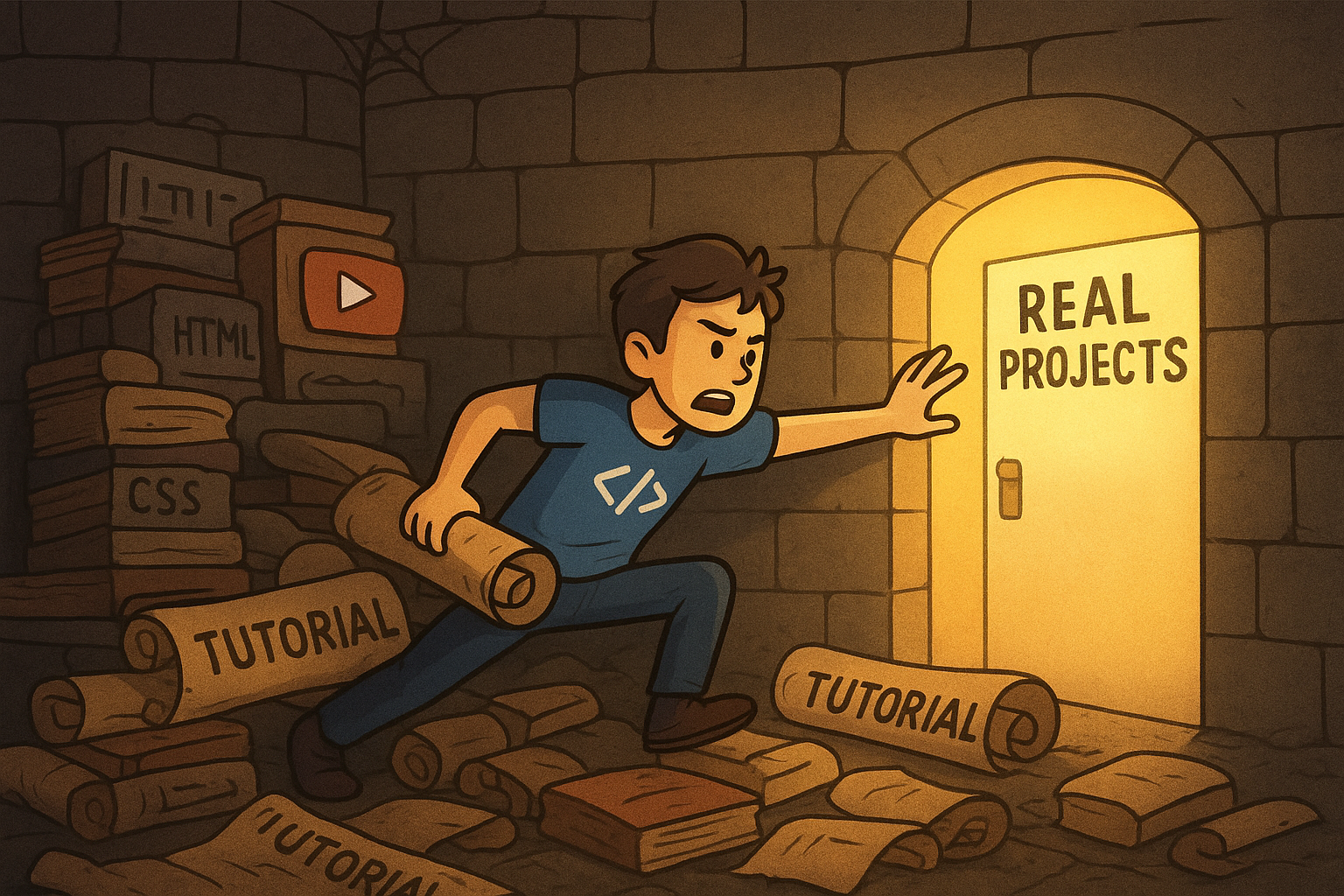 Raus aus der Tutorial Hell - Programmieren mit Mario